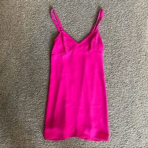 Amanda Uprichard short pink dress